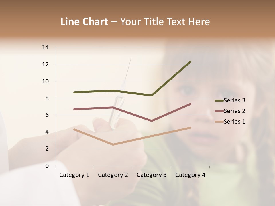 Health Crying Injection PowerPoint Template