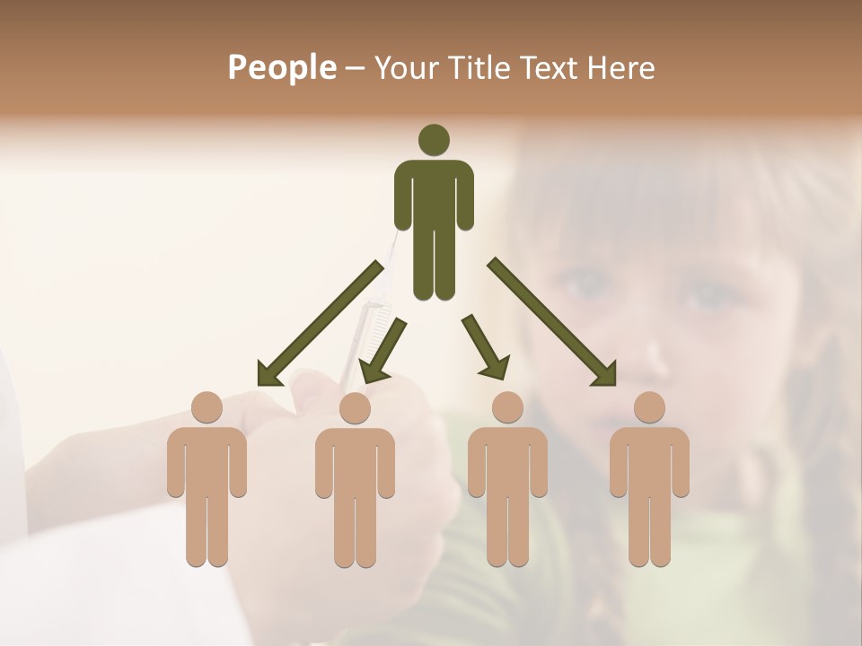 Health Crying Injection PowerPoint Template