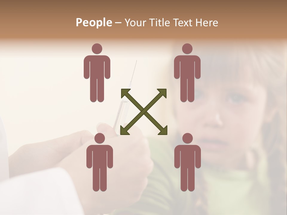 Health Crying Injection PowerPoint Template