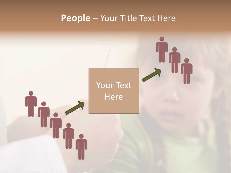 Health Crying Injection PowerPoint Template