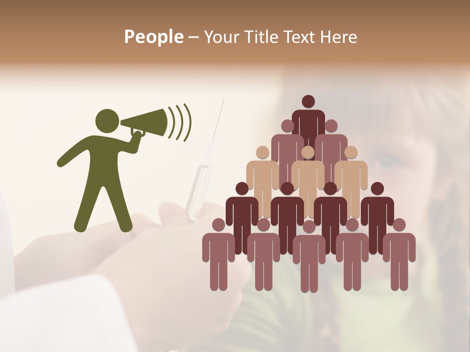 Health Crying Injection PowerPoint Template