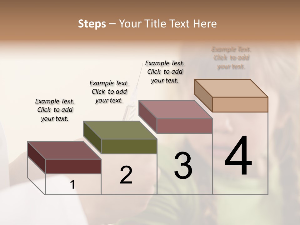 Health Crying Injection PowerPoint Template