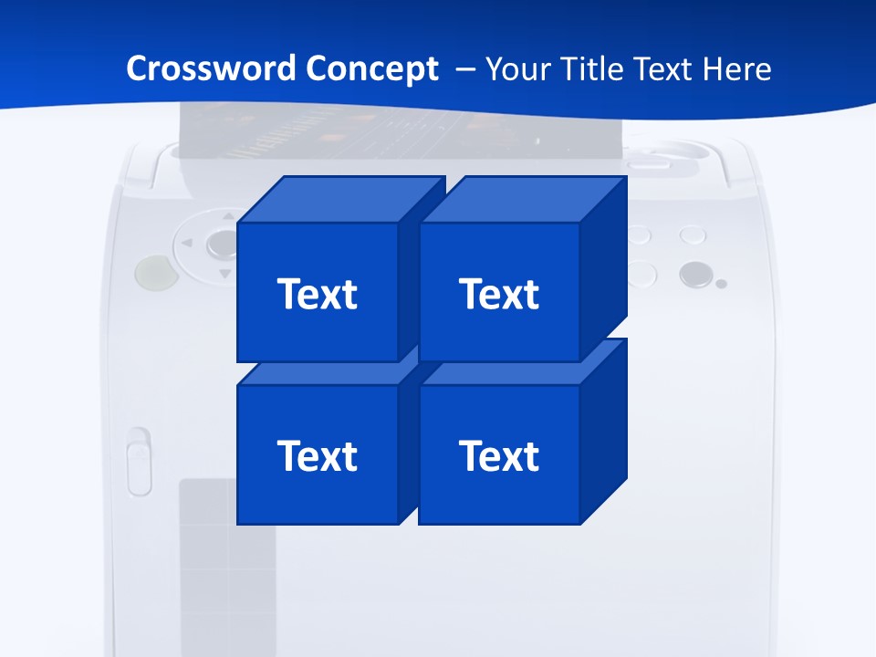 Equipment Media Object PowerPoint Template