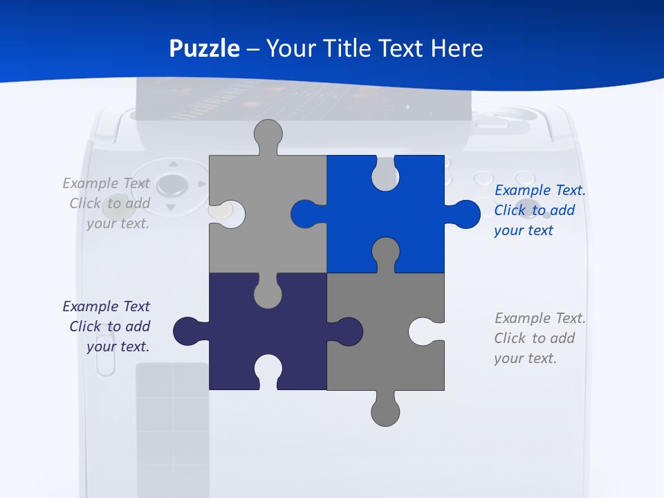 Equipment Media Object PowerPoint Template