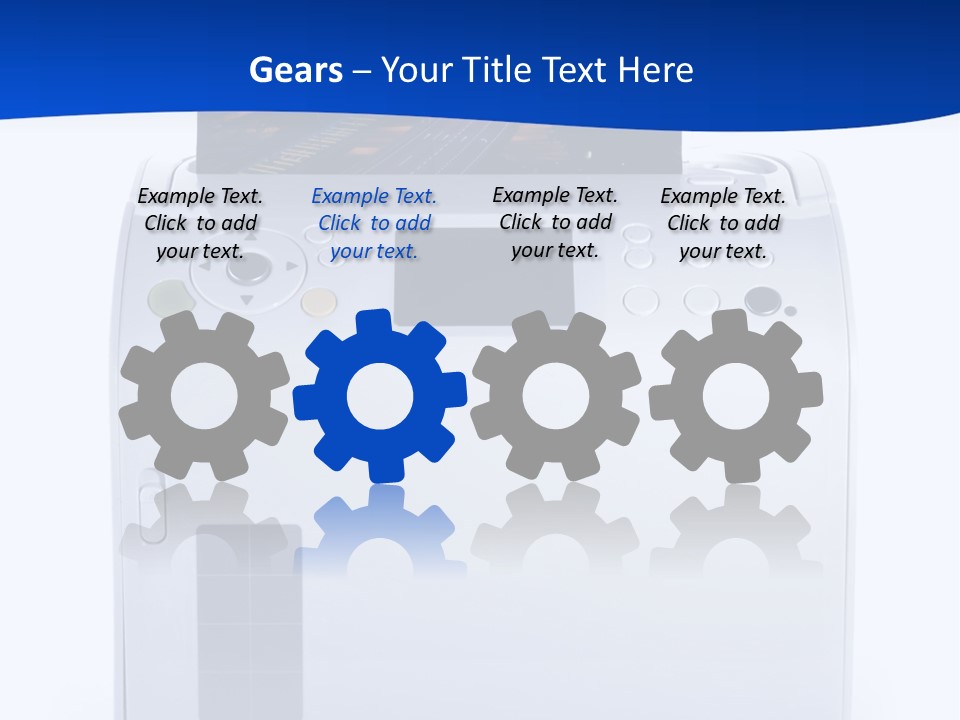 Equipment Media Object PowerPoint Template