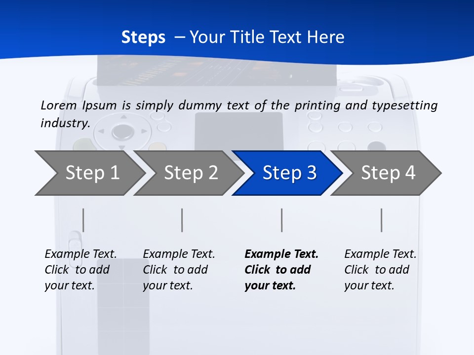 Equipment Media Object PowerPoint Template