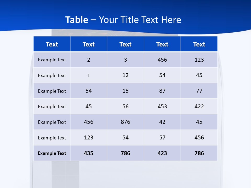 Equipment Media Object PowerPoint Template