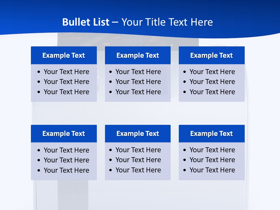 Equipment Media Object PowerPoint Template