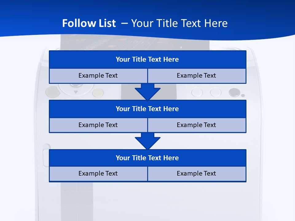 Equipment Media Object PowerPoint Template