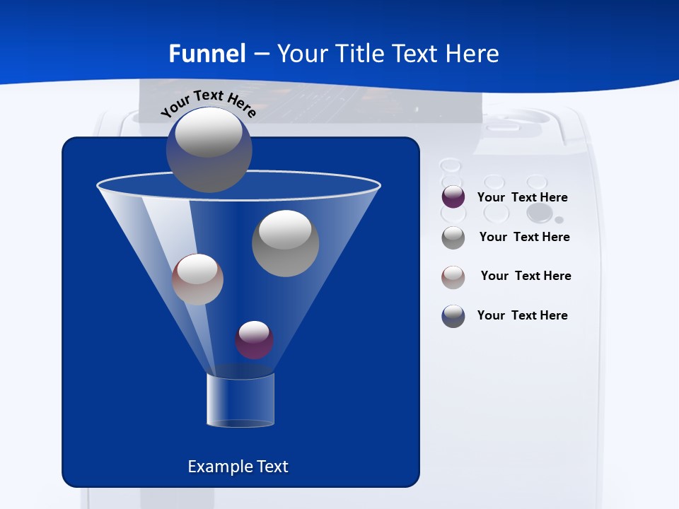 Equipment Media Object PowerPoint Template