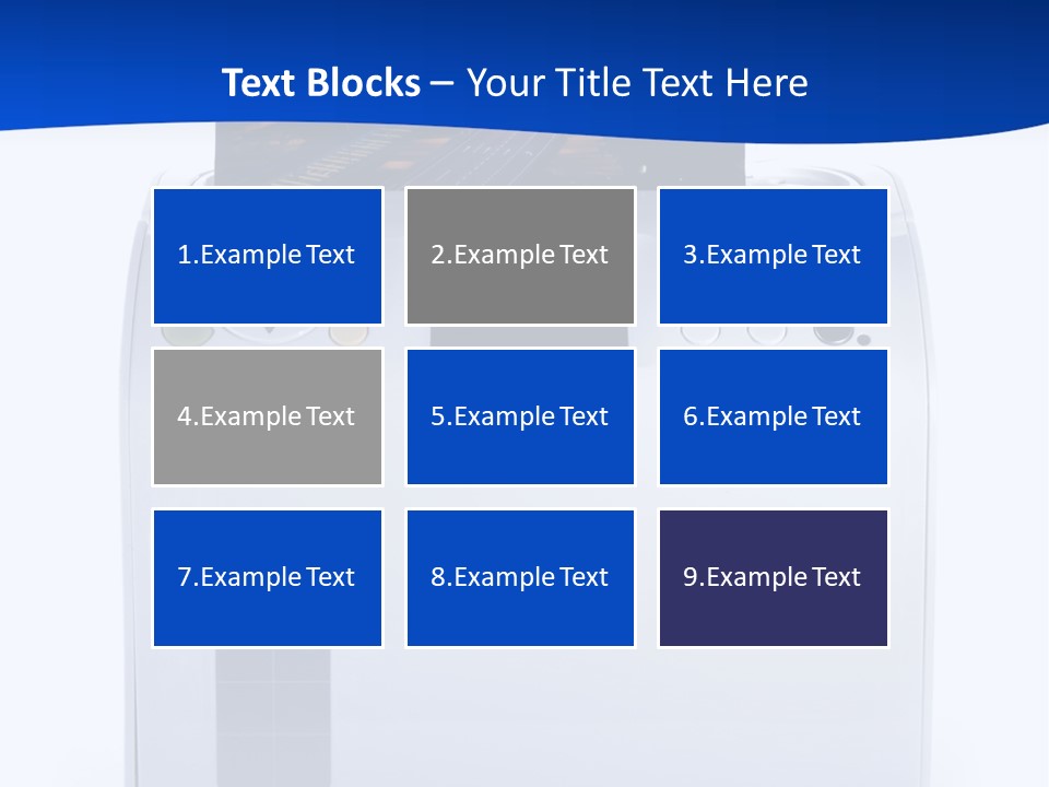 Equipment Media Object PowerPoint Template
