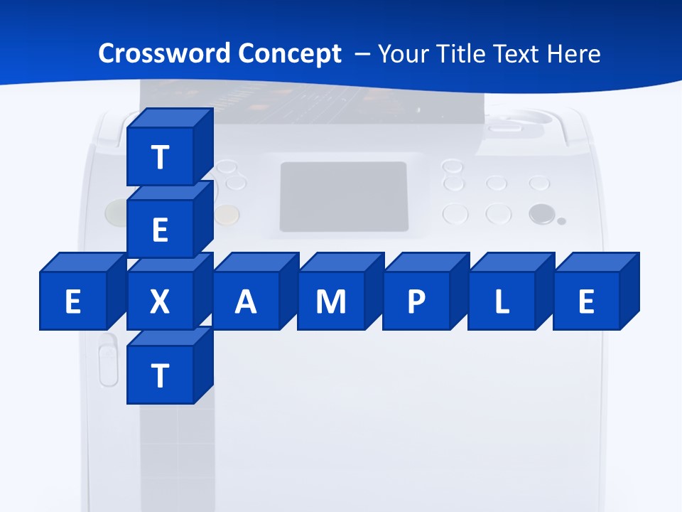 Equipment Media Object PowerPoint Template