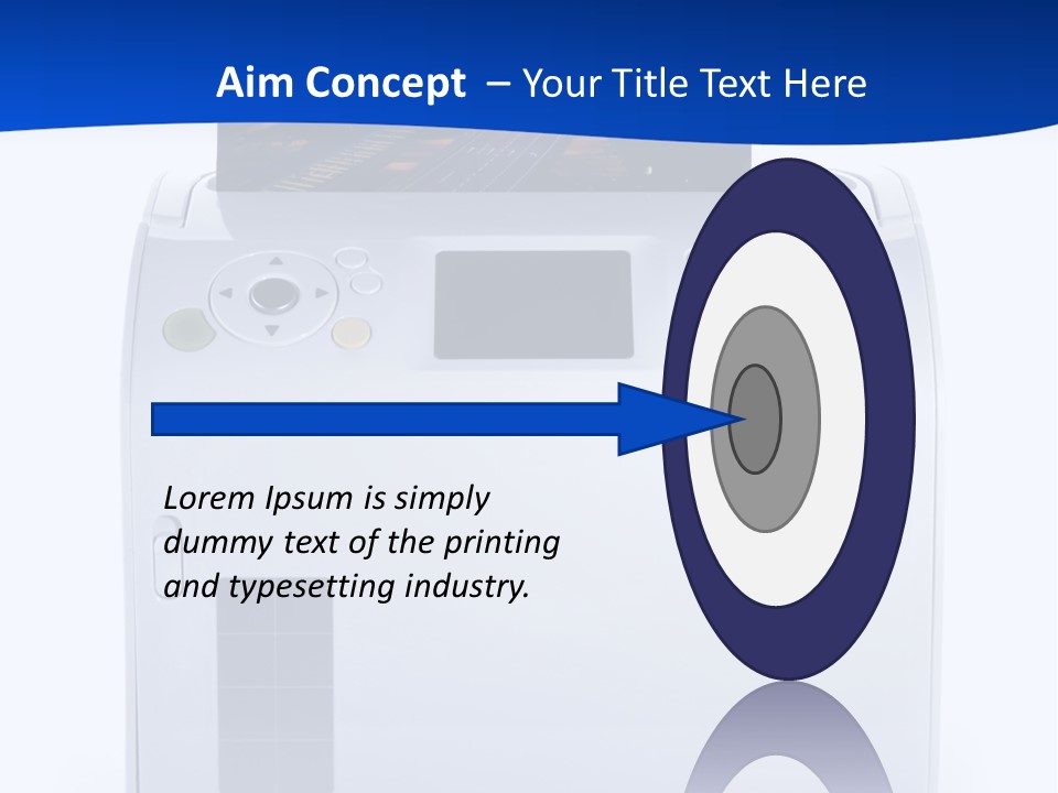 Equipment Media Object PowerPoint Template