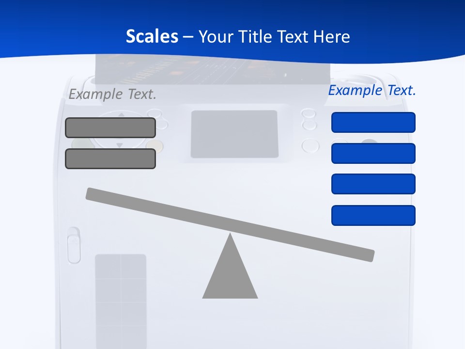 Equipment Media Object PowerPoint Template
