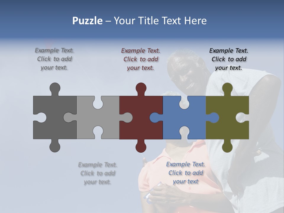 Outdoors Togetherness Ethnicity PowerPoint Template