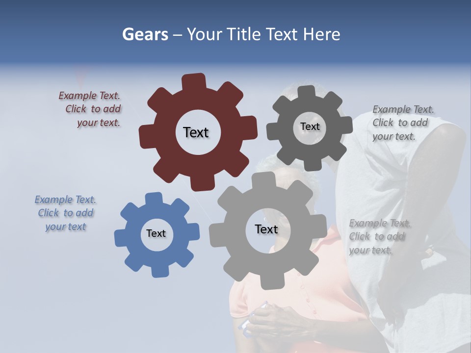 Outdoors Togetherness Ethnicity PowerPoint Template