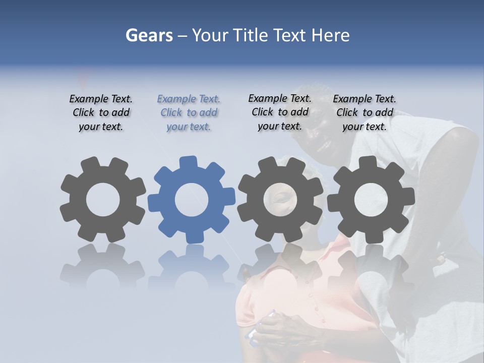 Outdoors Togetherness Ethnicity PowerPoint Template