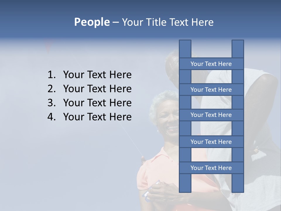 Outdoors Togetherness Ethnicity PowerPoint Template