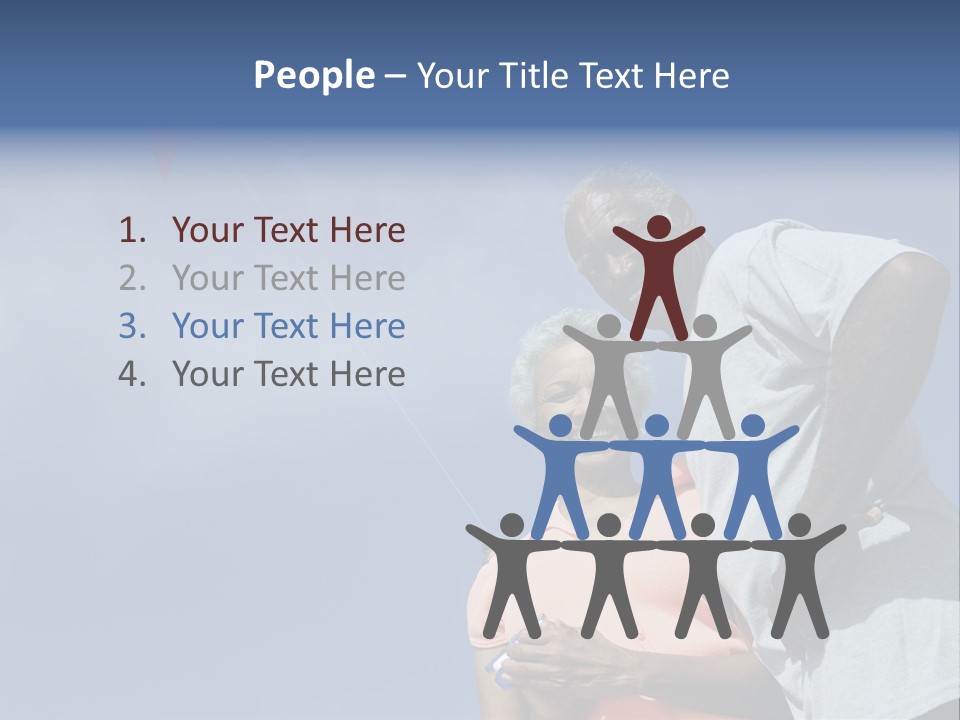 Outdoors Togetherness Ethnicity PowerPoint Template