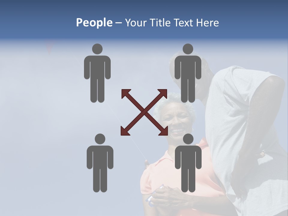 Outdoors Togetherness Ethnicity PowerPoint Template