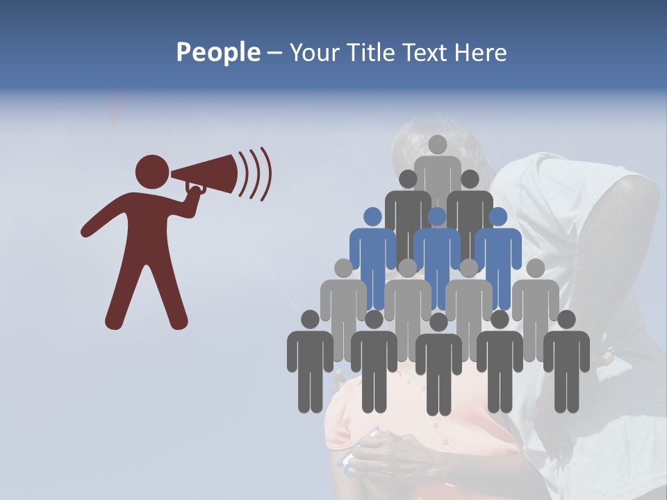 Outdoors Togetherness Ethnicity PowerPoint Template