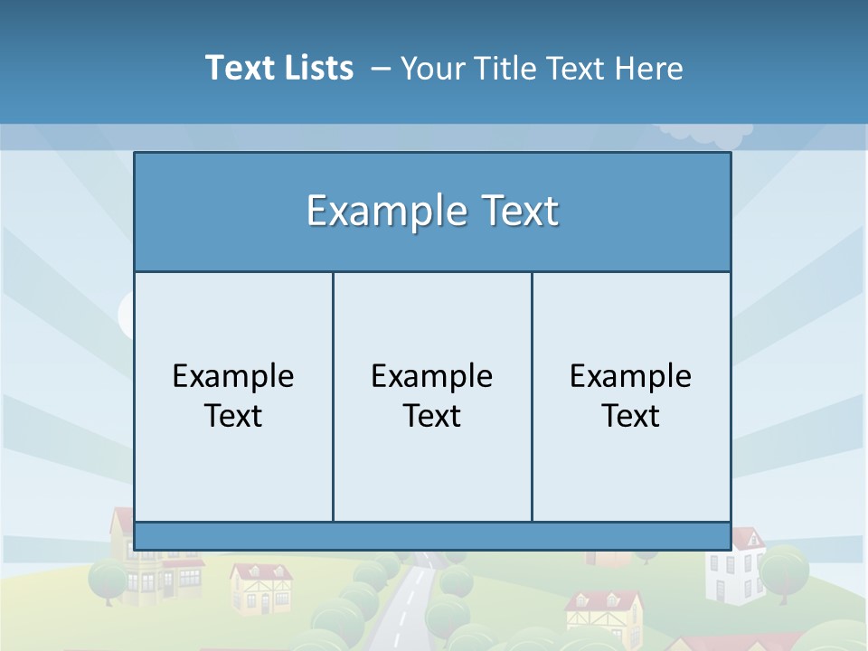 Style Composition Home PowerPoint Template