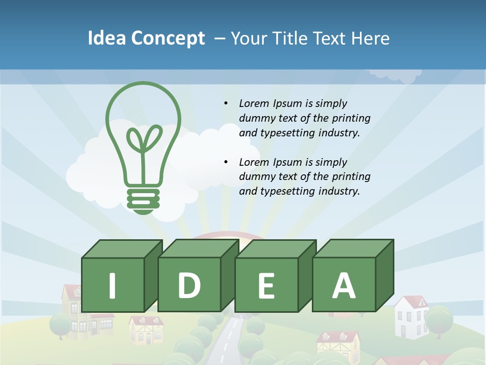 Style Composition Home PowerPoint Template