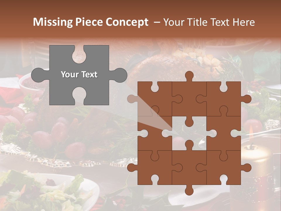 Organic Flutes Baked PowerPoint Template