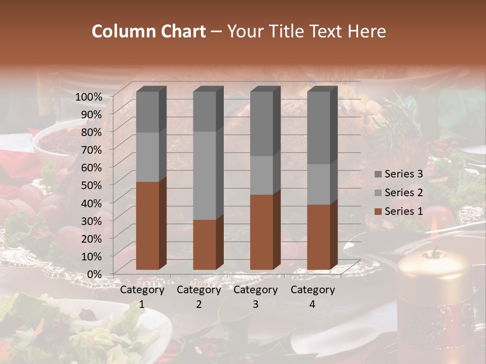 Organic Flutes Baked PowerPoint Template