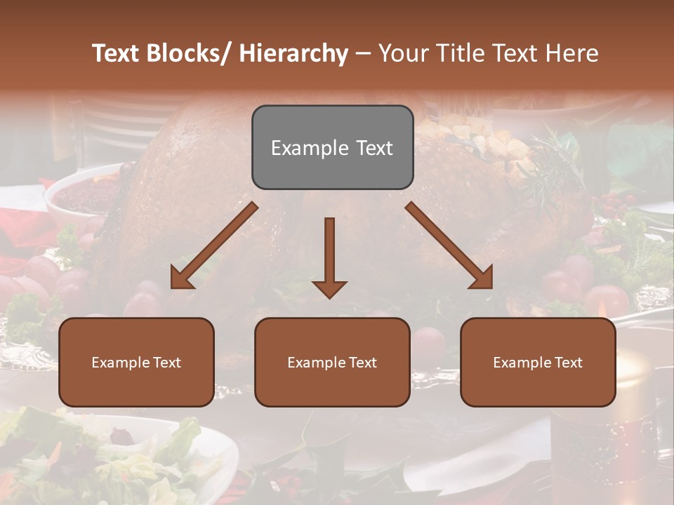 Organic Flutes Baked PowerPoint Template