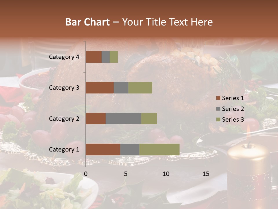 Organic Flutes Baked PowerPoint Template