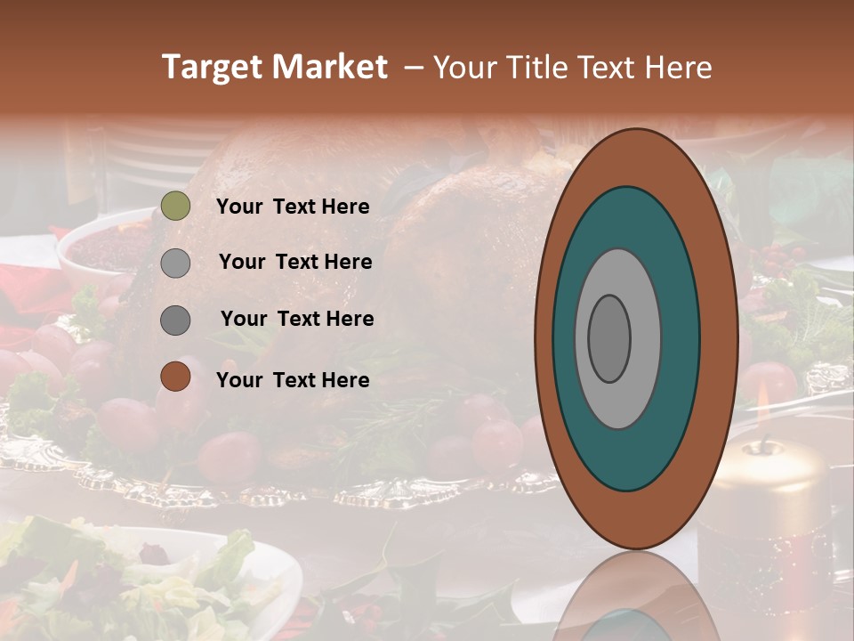 Organic Flutes Baked PowerPoint Template