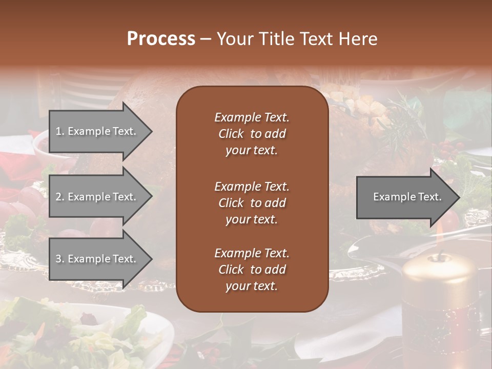 Organic Flutes Baked PowerPoint Template