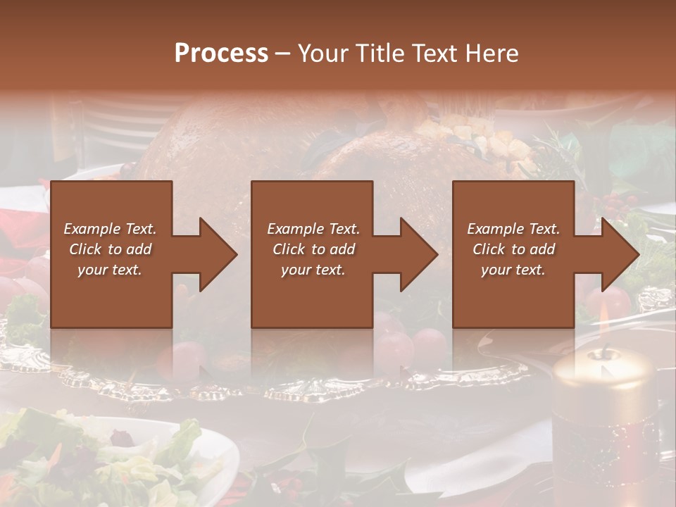 Organic Flutes Baked PowerPoint Template