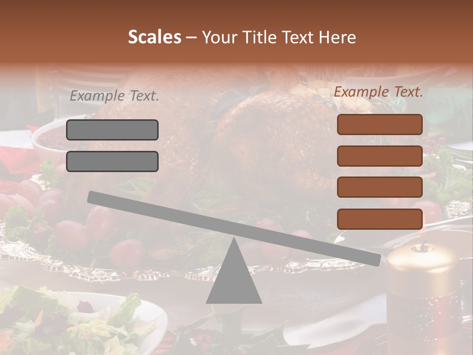 Organic Flutes Baked PowerPoint Template