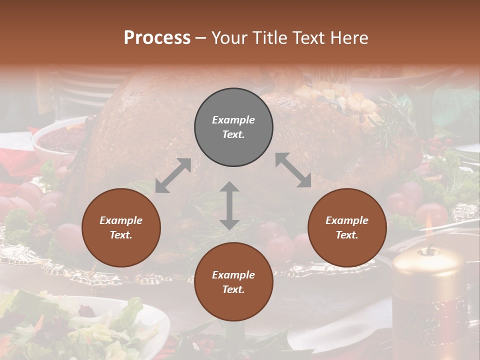 Organic Flutes Baked PowerPoint Template