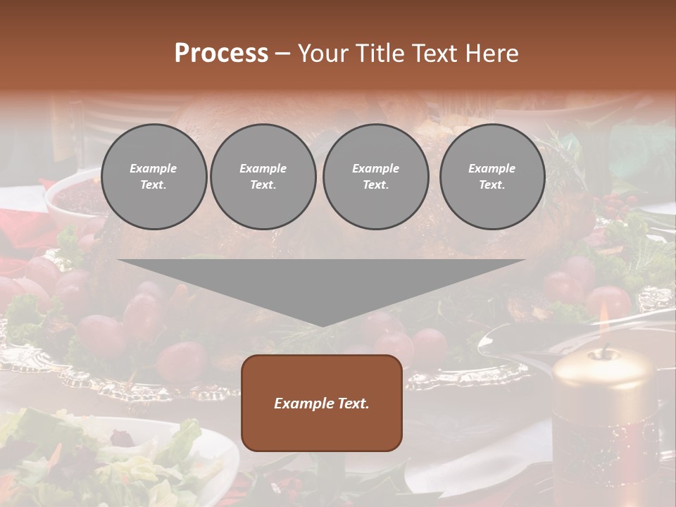 Organic Flutes Baked PowerPoint Template