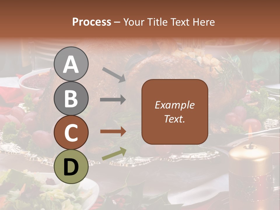 Organic Flutes Baked PowerPoint Template