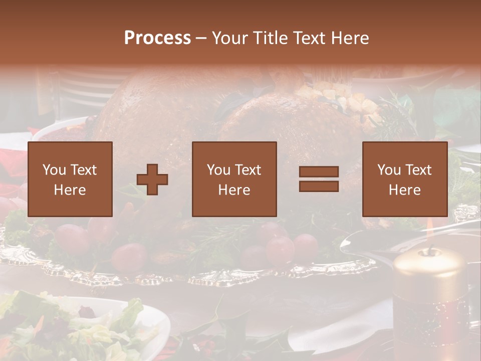 Organic Flutes Baked PowerPoint Template