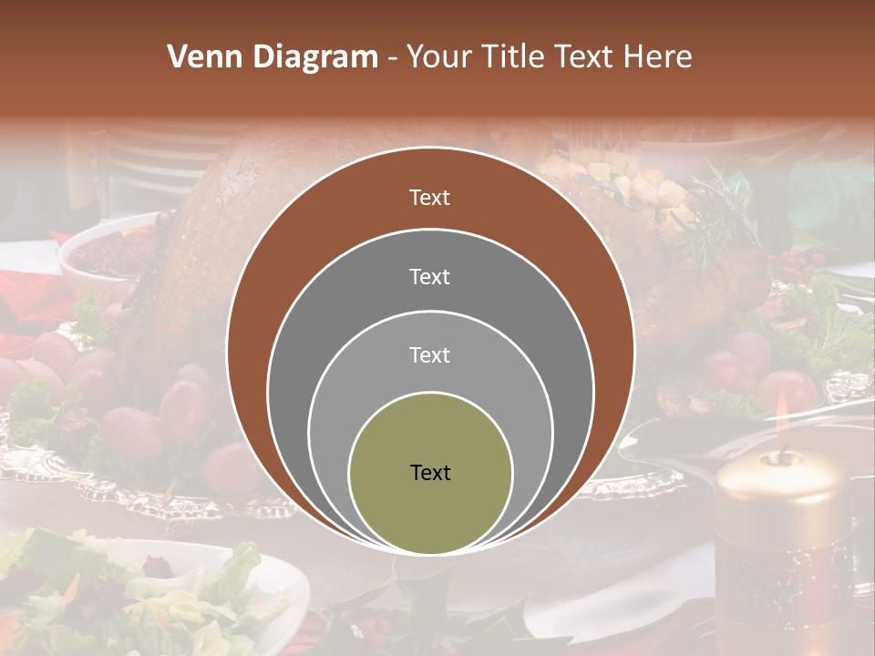 Organic Flutes Baked PowerPoint Template