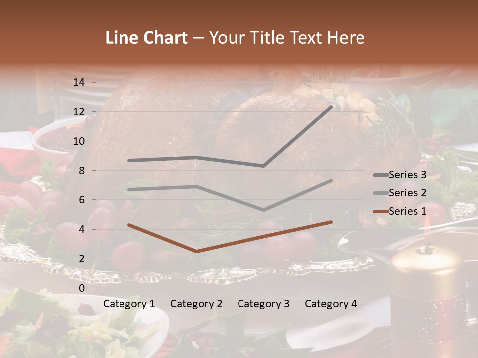 Organic Flutes Baked PowerPoint Template