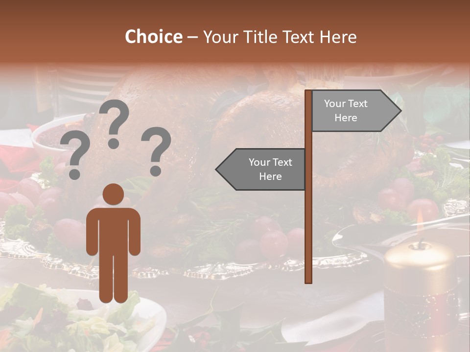 Organic Flutes Baked PowerPoint Template
