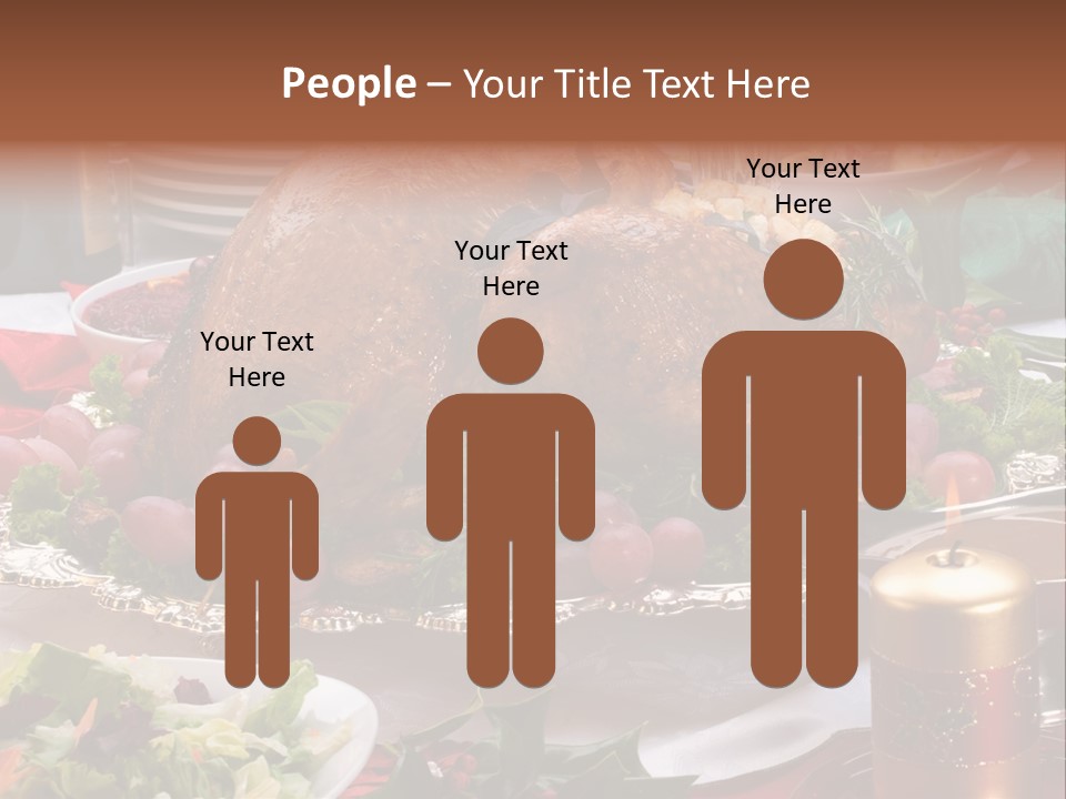 Organic Flutes Baked PowerPoint Template