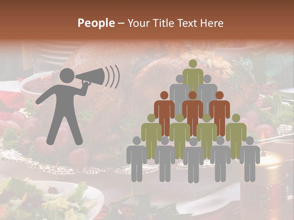 Organic Flutes Baked PowerPoint Template