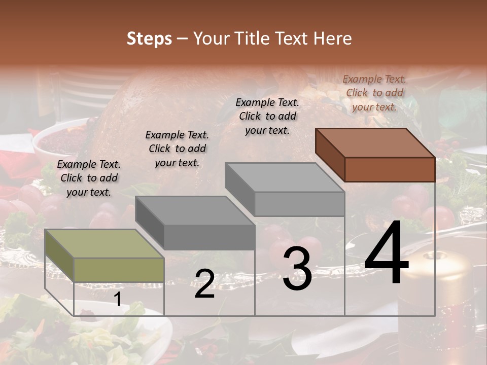 Organic Flutes Baked PowerPoint Template