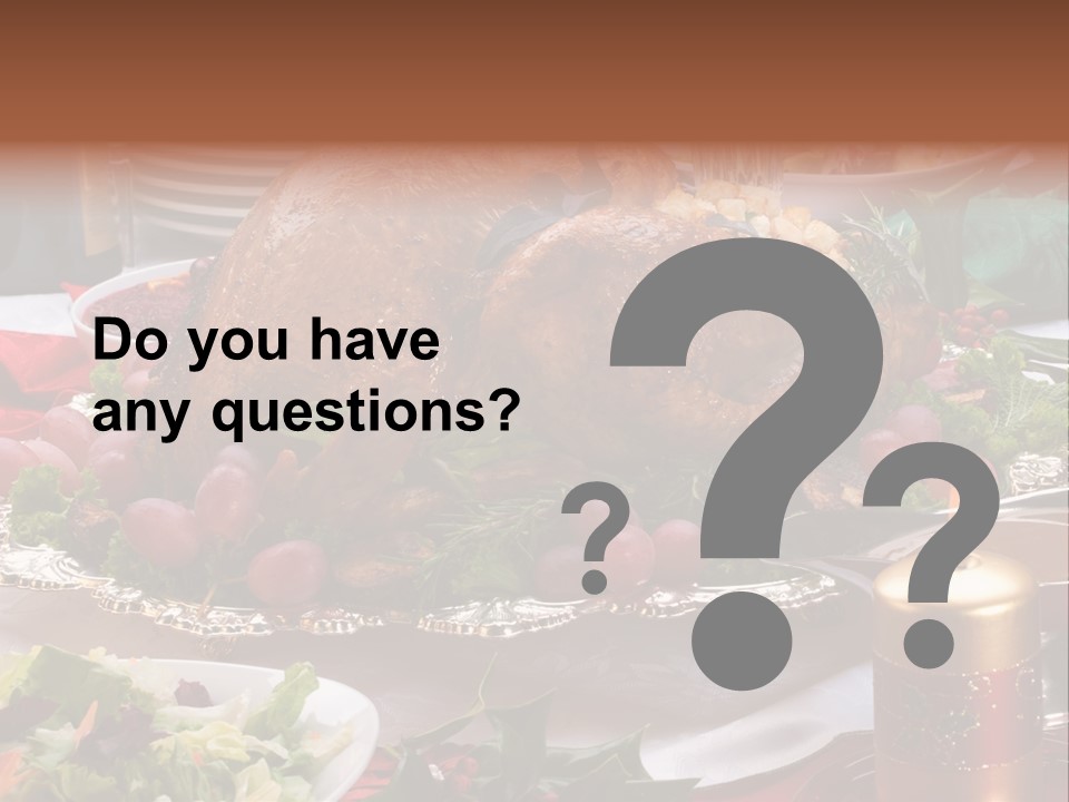 Organic Flutes Baked PowerPoint Template