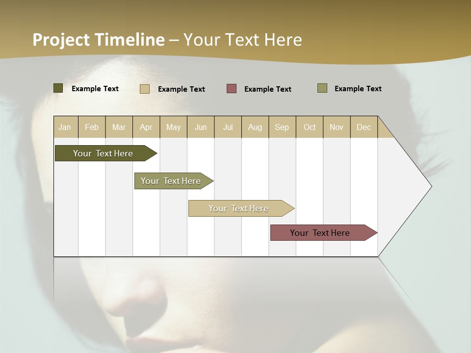 Person Brunette Sensuality PowerPoint Template