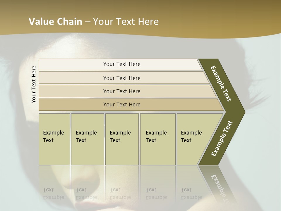 Person Brunette Sensuality PowerPoint Template