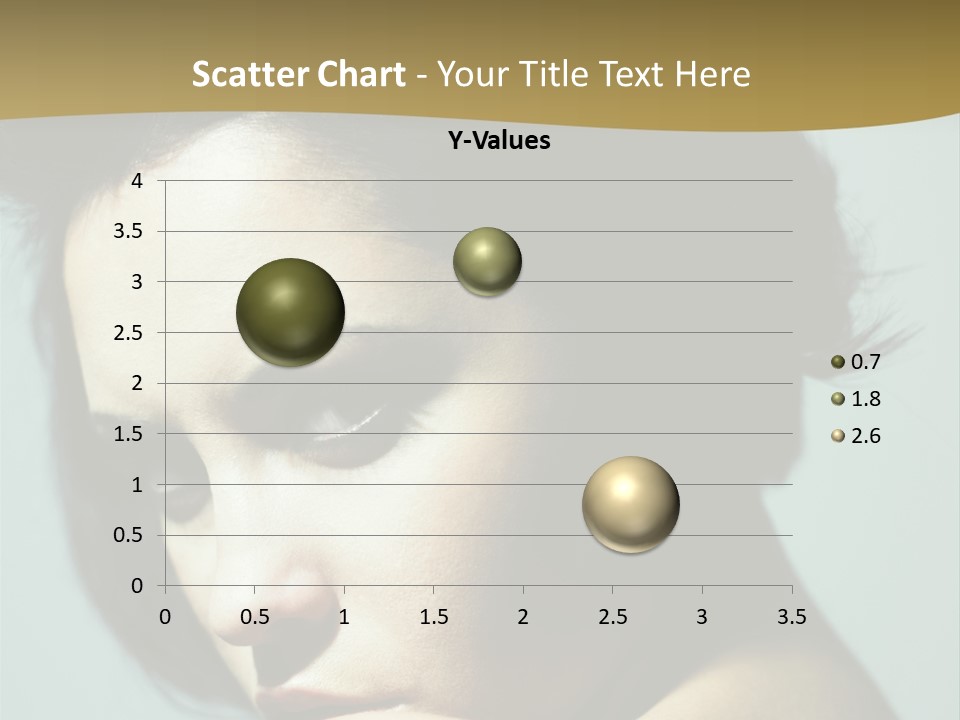 Person Brunette Sensuality PowerPoint Template