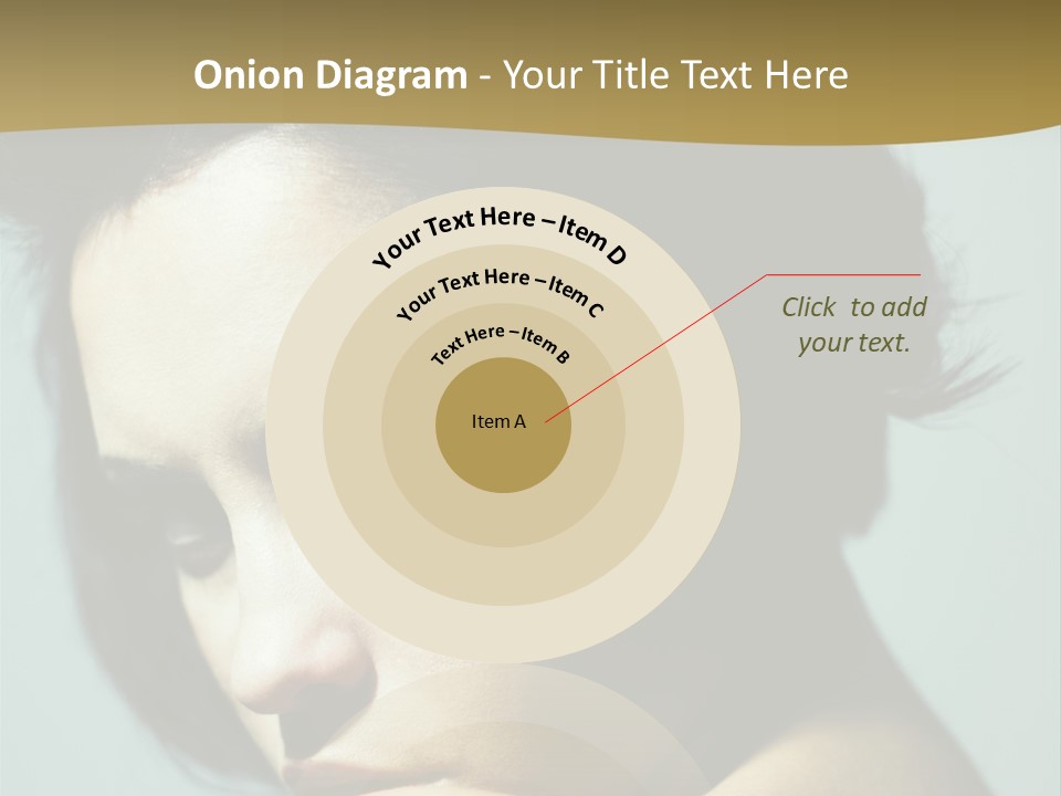 Person Brunette Sensuality PowerPoint Template